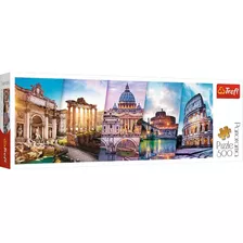 Trefl Panorama Viajando A Italia Puzzle De 500 Piezas Impres