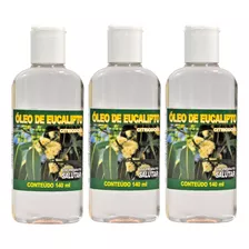 Óleo De Eucalipto Citriodora Salutar 140 Ml (3 Unidades)