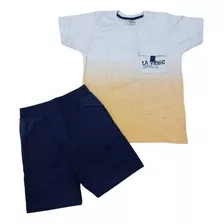 Conjunto Camiseta E Bermuda Infantil Juvenil 25778