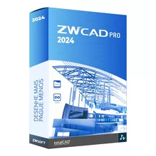 Zwcad Pro - Licença Vitalícia Cad 2d 3d - Dwg Nativo - 2024