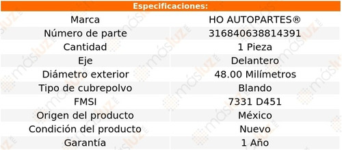 1- Repuesto Pistn Caliper Delantero Geo Metro 89/97 Ho Foto 2