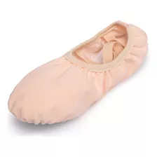 Zpatillas Media Punta Lona Y Gamuza Ballet Niña Original 2pk