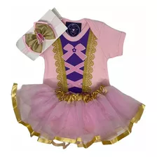 Kit Body Temático Saia De Tule E Laço/ Escolha O Tema