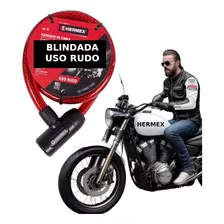 Cadena Cb-20 Candado Seguridad Moto Bicicleta Truper Hermex