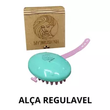 Escova Massagem Capilar Caspa Seborreia Psoríase Silicone Nf