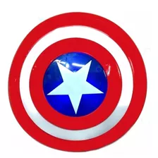 Escudo De Capitán America Con Luces Y Sonido Juguete 30cm