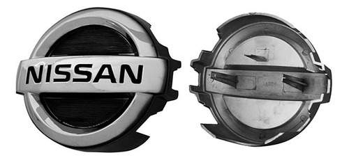 Emblema Logo Delantero Nissan Urvan 2008 - 2009 Cromo Foto 3