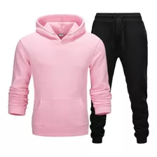 Conjunto De Franela / Sudadera Con Capucha + Jogger 