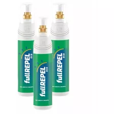 3x Fullrepel Eco- Repelente C/ Icaridina-12 Horas-100ml