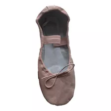 Media Punta Zapatillas Ballet Cuero Suave Todas Las Tallas