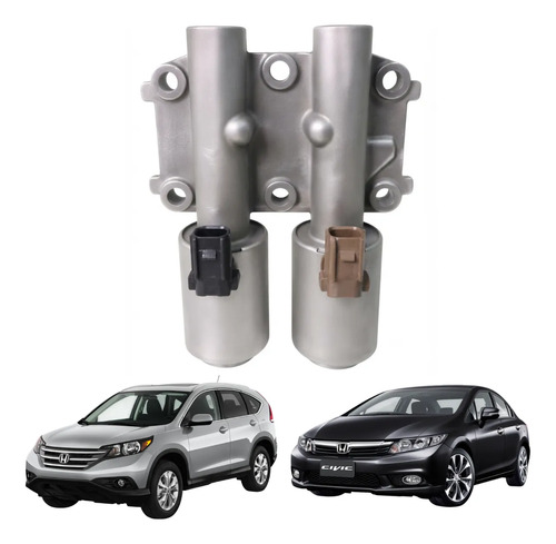 Valvula Solenoide Dupla Honda Crv Civic 2012 2016 2.0