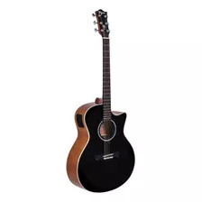 Guitarra Electroacústica Tagima Tw-29 Eq Para Diestros Black