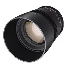 Samyang Syds85mn Vdslr Ii 85mm T15 Cine Lente Para Camaras