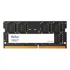 Memoria Ram Netac 8gb Ddr4-3200 Sodimm C22 Portátil