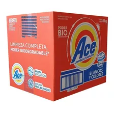Detergente En Polvo Ace 8 Kg Limpieza Completa