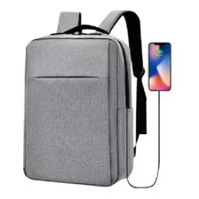 Mochila Para Notebook Con Usb Para Powerbank Ledstar 