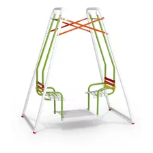 Hamaca Para 2 Niños Cinta Pvc Arco Reforzado Pintura Epoxi