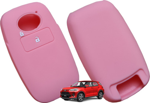 Funda De Silicon 2 Botones Toyota Raize 2021 2022 2023 Foto 9