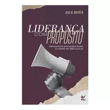 Liderança Com Propósitos Livro Rick Warren