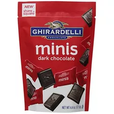 Ghirardelli Minis Bolsa, Chocolate Oscuro, 4.4 Oz