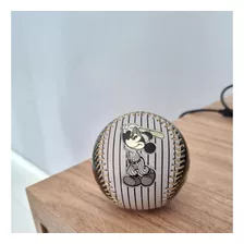Kit Bolas De Baseball - Mickey (preta E Branco) + Pica Pau