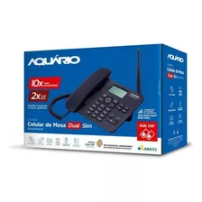 Celular De Mesa Aquário Quadriband Ca-42s, Dual Chip