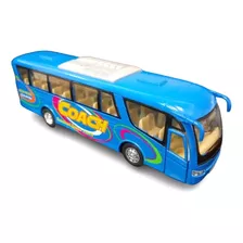 Ônibus Coach 1:24 Azul