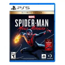Marvel's Spider-man: Miles Morales Marvel Ultimate Edition Sony Ps5 Físico