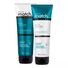 Match Science Crescimento: Shampoo + Condicionador Boticário