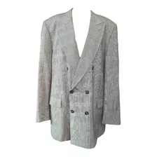 Saco Vintage Principe De Gales Gris - Saco Gales