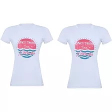 Kit 2 Camisetas Feminina Mormaii Beach Tennis Sports Uv50+