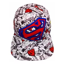 Gorra Superman Roja Y Azul Con Visera Bmh-6