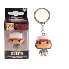 Chaveiro Boneco Dustin Stranger Things Funko Pop Keychain