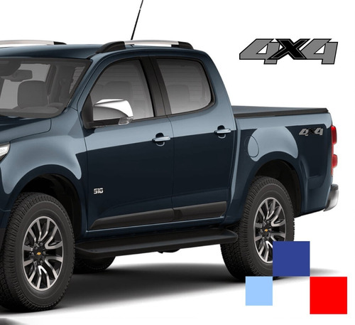 Emblema Adhesivo Pick Up Chevrolet Colorado Foto 3