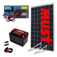 Kit Solar Completo Monocristalino Basico 220v K350 