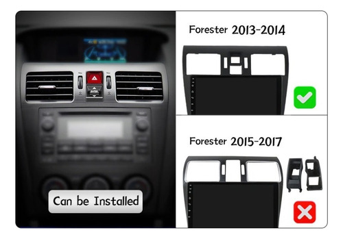 Radio Subaru Forester 2013-14 2+32g Ips Android Auto Carplay Foto 6