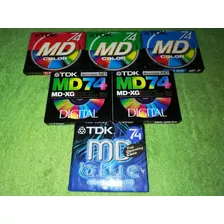 Eam Pack 6 Md Digital Mini Disc Tdk 74 Japoneses Sellados