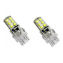 Par Faros 12 Led Auxiliar Fija Estrobo Auto Moto Arillo Gelf