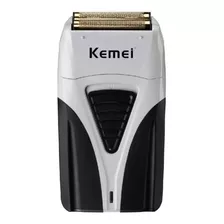 Maquina Afeitadora Shaver Kemei Km-3383 Recargable Lithium Color Gris