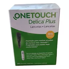 One Touch Delica Plus Lancetas X 100 Unidades
