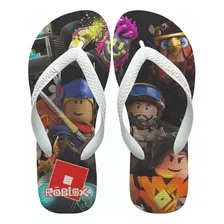 Chinelo Havaianas Personalizado Roblox