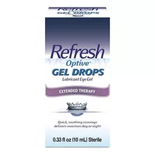 Refresh Gel Optive Gotas Oculares Lubricantes Gel 0,33 Oz