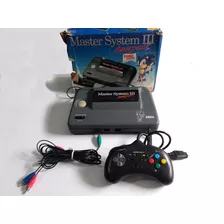 Console Sega Master System 3 Mod Av + Caixa + Acessórios