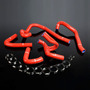 Silicone Radiator Hose Pipe Red Fit For Peugeot 106 Gti  Oab