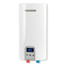 Calentador Eléctrico De Paso 8lts Challenger Wh7611 Blanco 220v