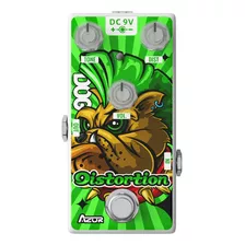 Azor Pedal De Efecto De Guitarra Distortion Rich Overtones,