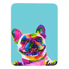 Mouse Pad Perrito Perro Arte De Animales - 17cm X 21cm D56