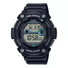 Reloj Casio Hombre Ws-1300h Pesca, Fase Luna, Pila 10 Años