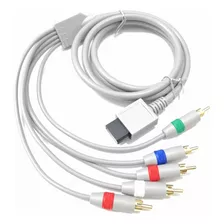Cable Video Componente Para Tv 5 Colores Nintendo Wii Blanco