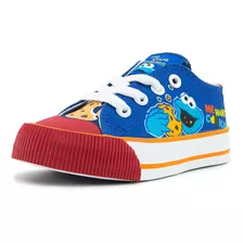 Tenis Moda Karsten Come Galletas Azul Agujeta Choclo 15-23.5